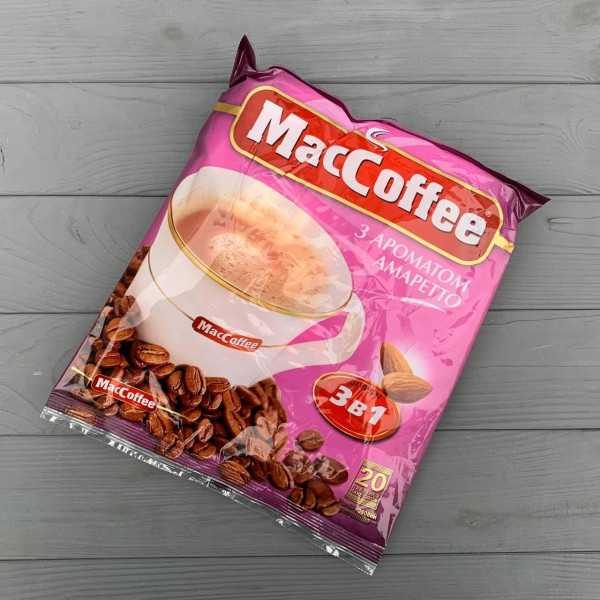Кофе  Maccoffee Амаретто (20шт/уп)