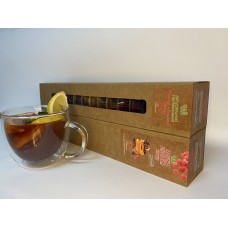 Чай порційний "Малина - апельсин - кориця" 15 шт в тубусі