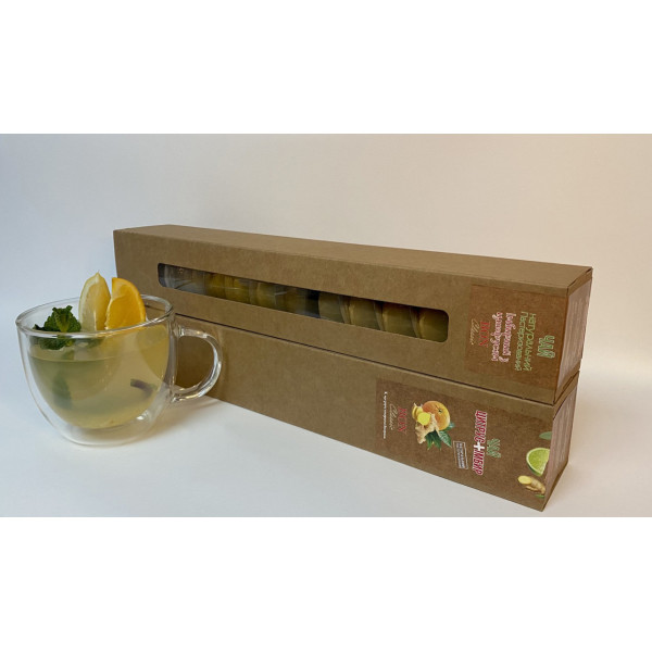 Чай порційний "Імбир - цитрус" 15 шт в тубусі