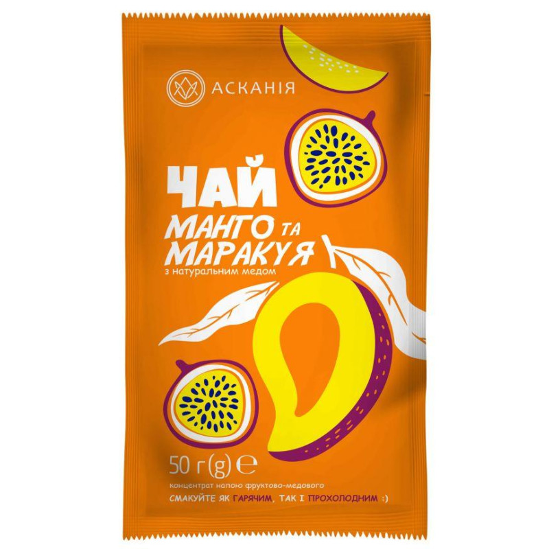 Чай-сашет "Манго та маракуя" 50гр