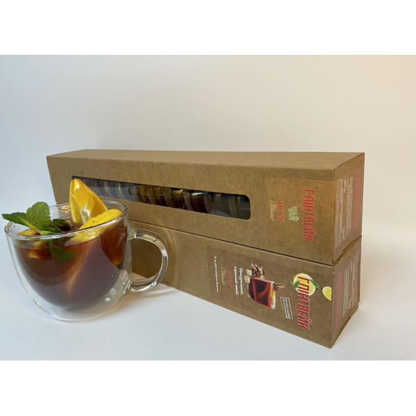 Чай порційний "Глінтвейн" 15 шт в тубусі