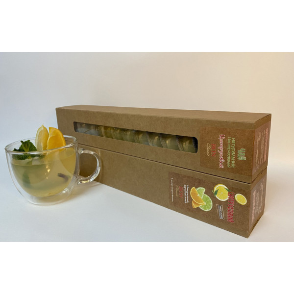 Чай порційний "Цитрус" 15 шт в тубусі