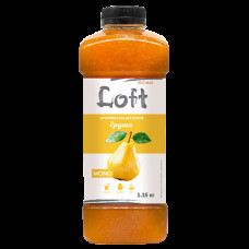 Фруктова база для напоїв Loft Груша пляшка 1,1л(FBL1)
