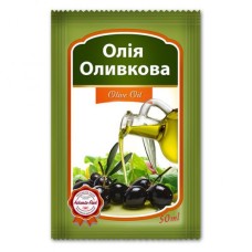 Оливкова олія в упаковці сашет