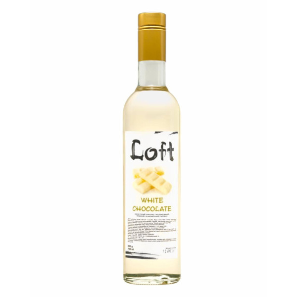 Сироп Белый шоколад 0,7л Loft

