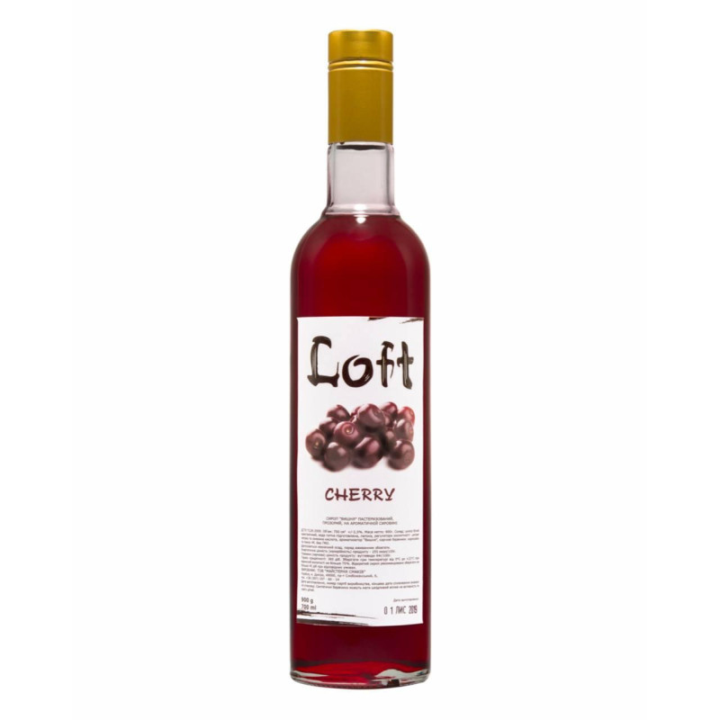 Сироп Вишня 0,7 л Loft