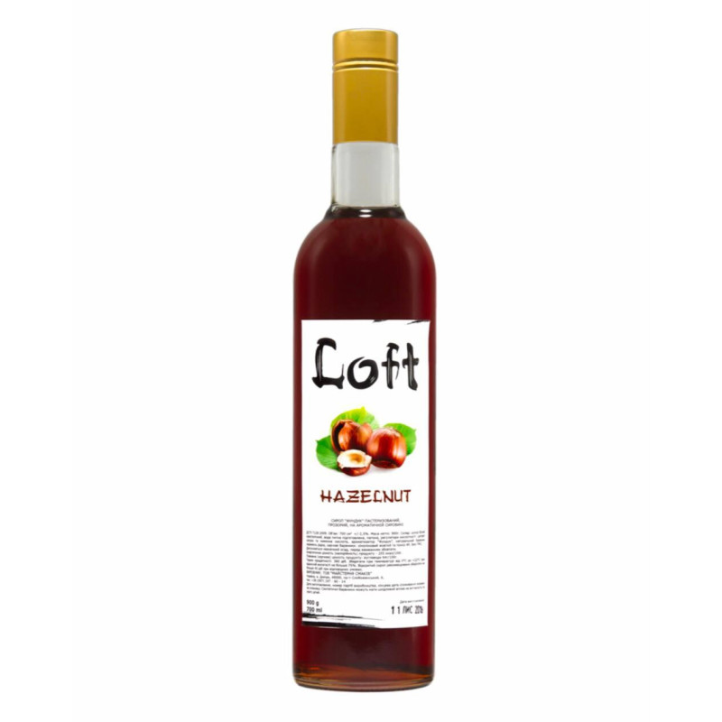 Сіроп Фундук 0,7л Loft