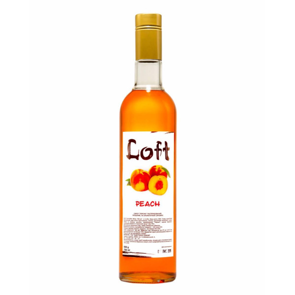 Сироп Персик 0,7 л Loft