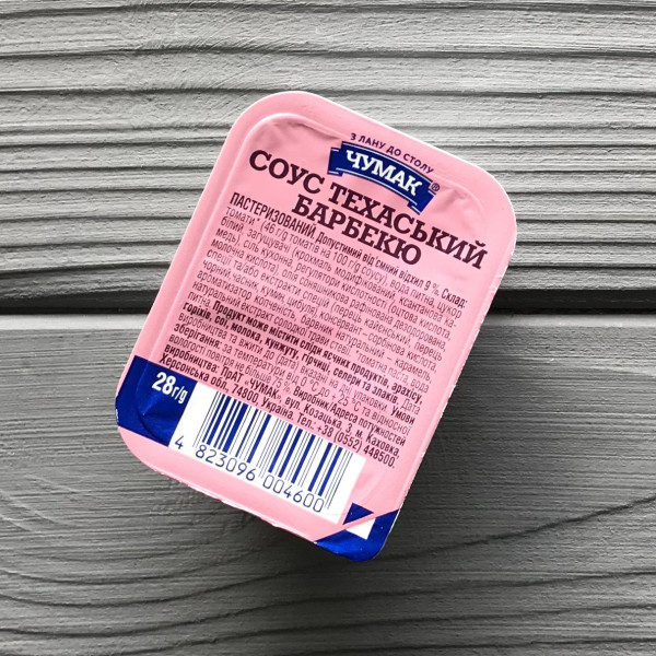 Порционный соус ДИП техасский барбекю ЧУМАК