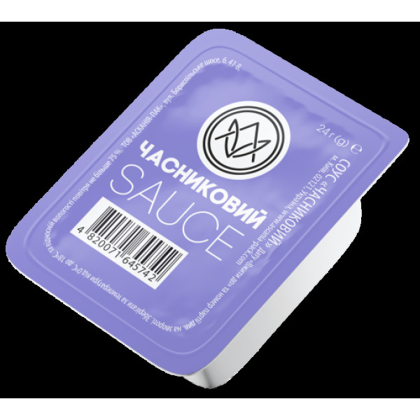 Соус чесночный ДИП 24гр (48шт/уп)
