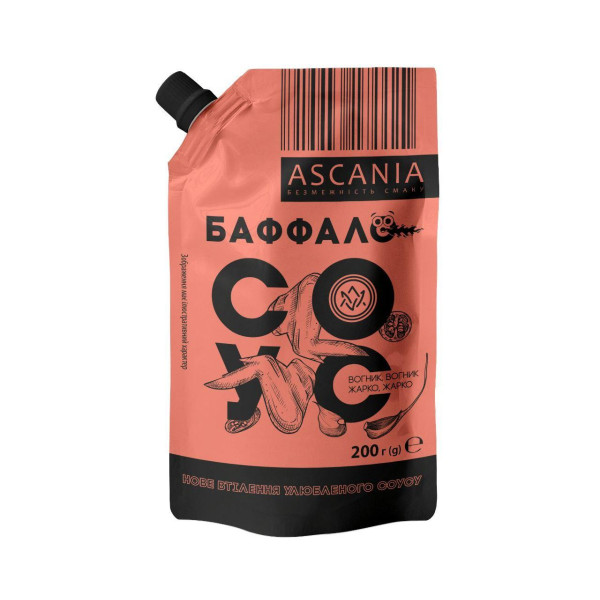 Соус МІНІ дой-пак "Баффало" 200г