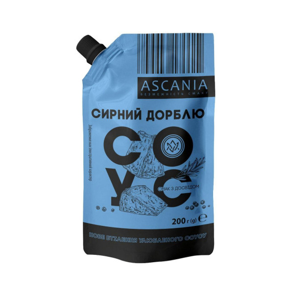 Соус МІНІ дой-пак "Сирний Дорблю" 200г