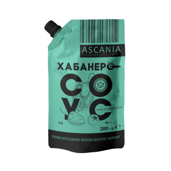 Соус МІНІ дой-пак "Хабанеро" 200г