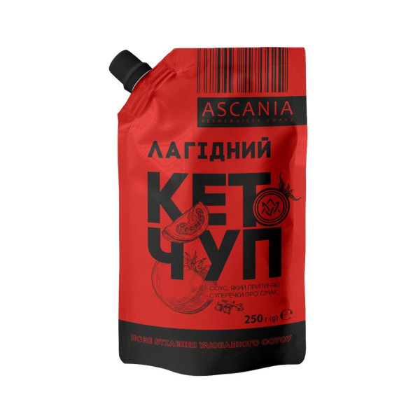 Кетчуп МІНІ дой-пак "Лагідний" 250г
