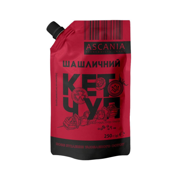 Кетчуп МІНІ дой-пак "Шашличний" 250г