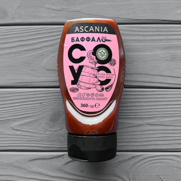 Соус-бутылка Баффало 300 мл (360гр) (10шт/ящ)
