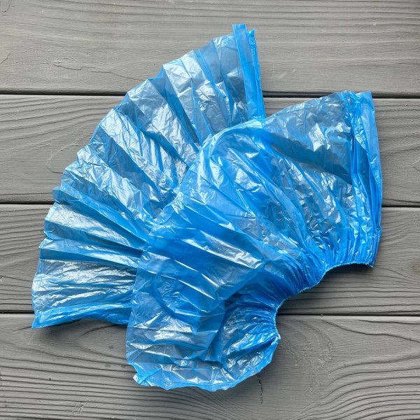 Бахилы 2,5г синие (100шт/уп|20уп/ящ)
