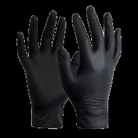Рукавички нітрилові Чорні в інд.уп. XL (50пар/уп)(Rind02)