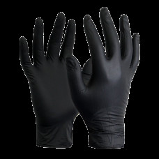Рукавички нітрилові Чорні в інд.уп. M (50пар/уп)(Rind01)