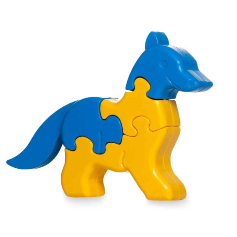 Игрушка развивающиая 3D пазлы Животные 39356, 3 вида