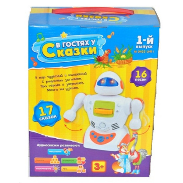 Робот-казкар 0423, 17 казок в комплекті