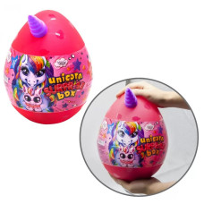 Набір для творчості в яйці "Unicorn Surprise Box" USB-01-01U для дівчинки  Рожевий (USB-01-01U(P))