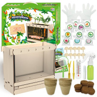 Ботанічні експерименти 70228 ґрунт, бокс, рукавички, клей (70228)