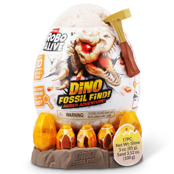 Інтерактивний ігровий набір-сюрприз Бурштинові розкопки динозавра Pets & Robo Alive 71153 (71153)