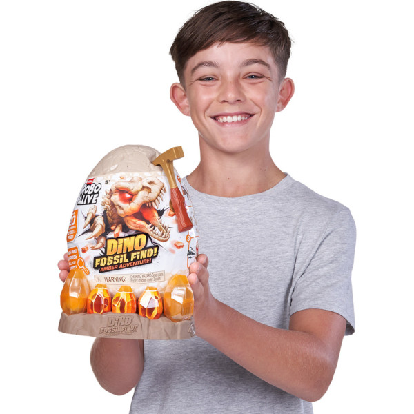 Інтерактивний ігровий набір-сюрприз Бурштинові розкопки динозавра Pets & Robo Alive 71153 (71153)