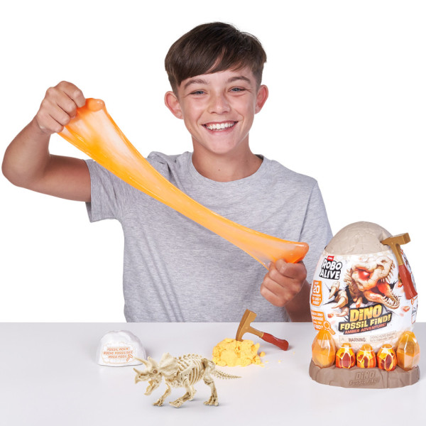 Інтерактивний ігровий набір-сюрприз Бурштинові розкопки динозавра Pets & Robo Alive 71153 (71153)