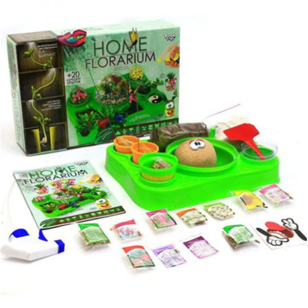 Ігровий навчальний набір для вирощування рослин HFL-01 "Home Florarium" (HFL-01-01U)