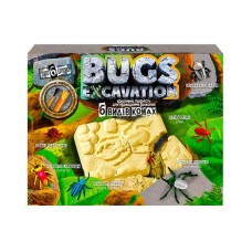 Детский набор для проведения раскопок "Bugs Excavation" Жуки Danko Toys BEX-01U Укр