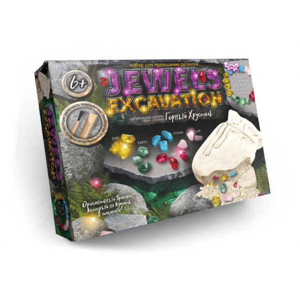 Набір для проведення розкопок Камені Jewels Excavation 7571DT з Гірського Кришталю