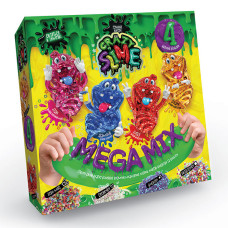 Детский набор для проведения опытов "Crazy Slime" SLM-03 4в1 укр SLM-03-02U(SLM-03-02U)