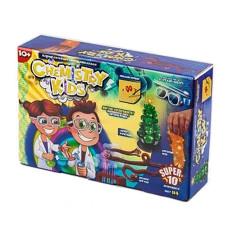 Безпечний навчальний набір для проведення дослідів "CHEMISTRY KIDS" CHK-01-01-04U УКР  CHK-01-04U (CHK-01-04U)