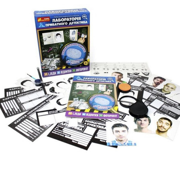 Набір для експериментів "Лабораторія приватного детектива" 12132066 (12132066)