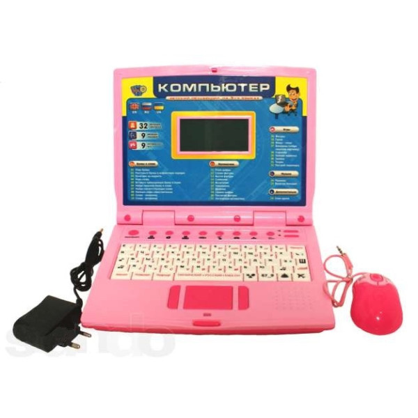 Детский ноутбук M 1331 на батарейках