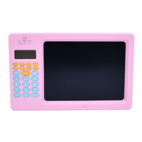Калькулятор розвиваючий TD202373(Pink) з планшетом для малювання (TD202373(Pink))