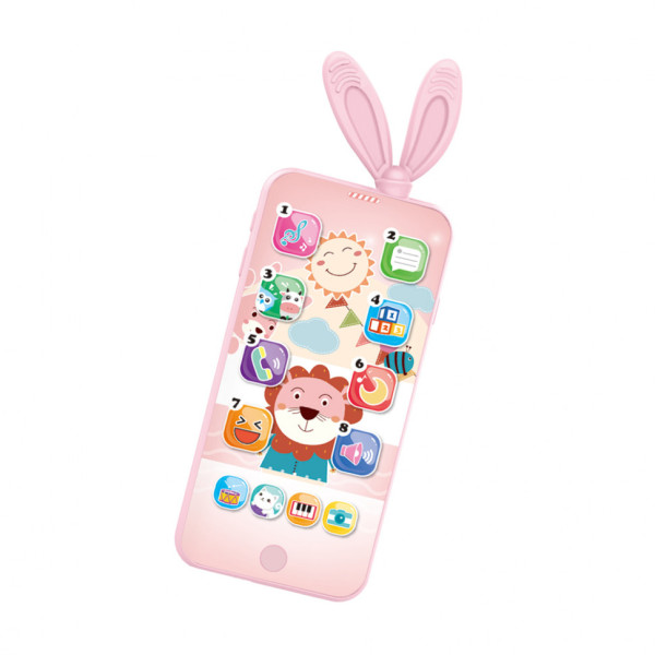 Дитячий інтерактивний телефон 668-15 в чохлі