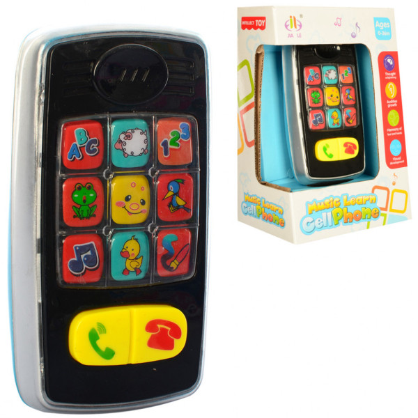 Іграшковий інтерактивний Телефон 392 з музикою
