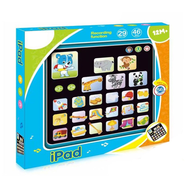 Дитячий розвиваючий планшет 139 з музикою