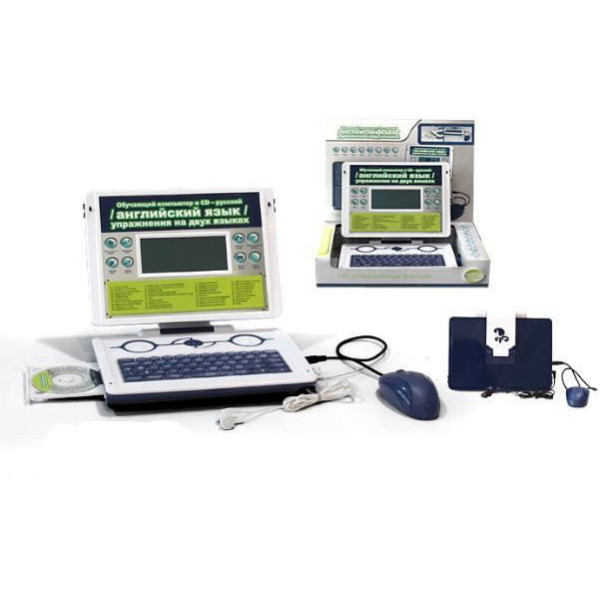 Дитячий розвиваючий комп'ютер MD8838E /R англо-російська мови