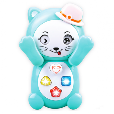 Дитячий інтерактивний телефон " Ау котик " 7828 PLAY SMART російською мовою