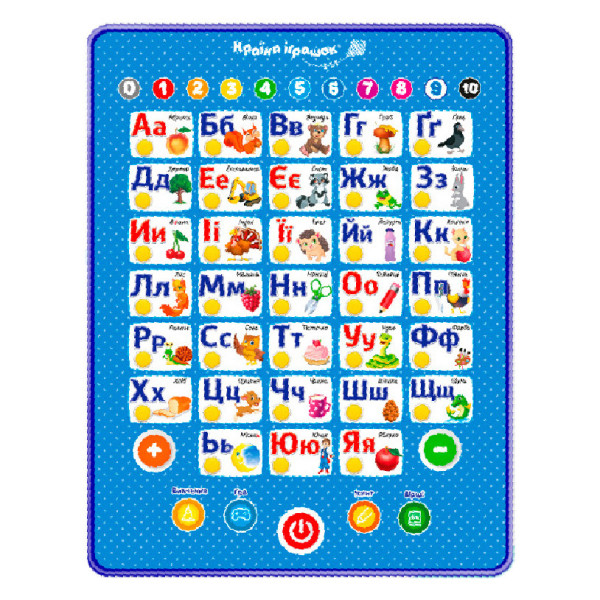 Детский Планшет "Абетка" PL-719-58