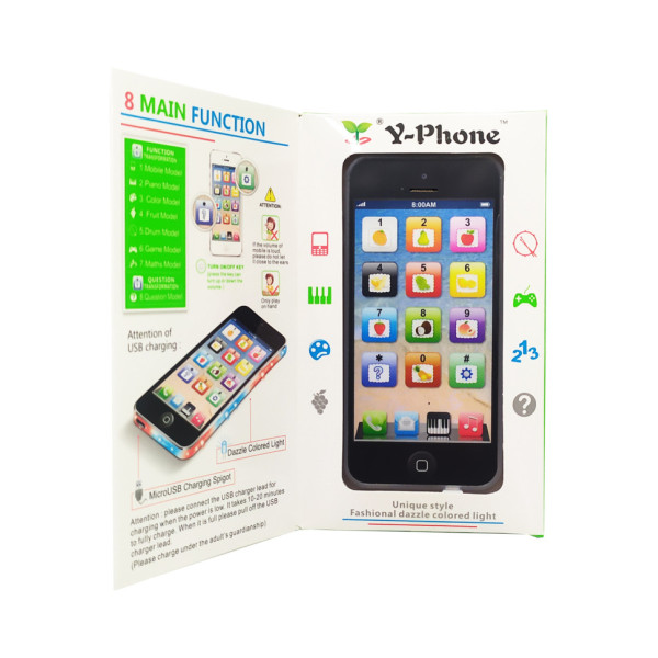 Дитячий мобільний телефон Bambi YS2922A зі звуком