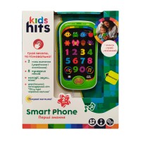 Детский музыкальный телефон "Kids Hits" Bambi KH03-002 на украинском языке