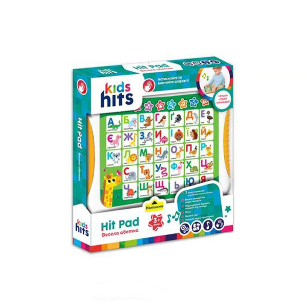 Інтерактивний планшет "Весела Абетка" KH01/003 українська, англійська мова (KH01/003)