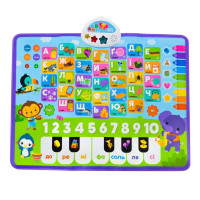 Дитячий обучаючий плакат "Перші знання" KH07/001 українська мова 45 х 60см (KH07/001)