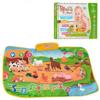 Дитячий розвиваючий килимок Прекрасна ферма M 3455 укр. мовою (3455)
