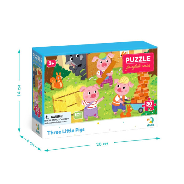 Детский пазл "Три поросенка" 300695, 30 элементов(300695)